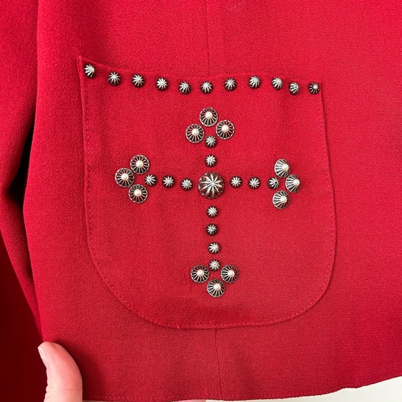 Double D Ranch Red Jacket - Picture 4 of 8